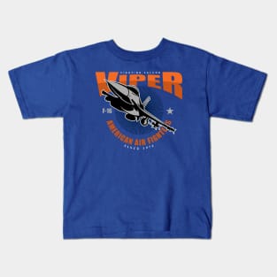 F-16 Viper Patch Kids T-Shirt